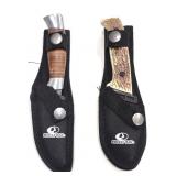 (JJ) Mossy Oak Single Edge Tactical Knives (2.5"