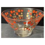 (TB) Anchor Hocking Atomic Orange Glass Chip