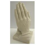 (ML) Vintage Ceramic Praying Hands Christian