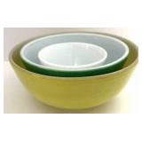 (ML) Vintage Pyrex 1940s Primary Colors Mixing