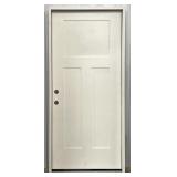 (DH) REEB 36in RH 3-Panel Prehung Exterior Door