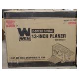 (ZZ) Wen 13" Planer, 2-Speed Spiral, Model PL1337