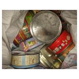 (TB) Various Holiday Tin Boxes