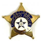 Obsolete Blackinton Named Retired Chicago Police F