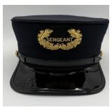 Obsolete Chicago City Police Sergeant Cap & Insign