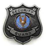 Obsolete Naval Weapons Center Security Guard Shiel