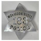 Obsolete Meyer & Wenthe Morrison Hotel Chicago Pol