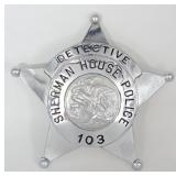 Obsolete C.H. Hanson Chicago Sherman House Police