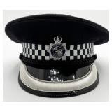 Merseyside England Police Visor Cap & Hat Badge