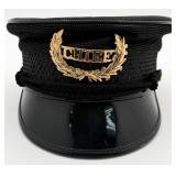 Obsolete Railroad Conductor Style 'Chief' Cap &