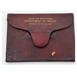 1907 City Of Chicago Department Of Police Rules An