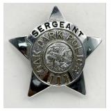 Obsolete C.H. Hanson Oak Park Illinois Police Serg