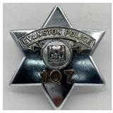 Obsolete C.H. Hanson Evanston Illinois Police Star