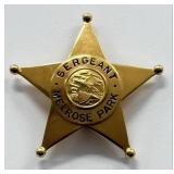 Obsolete C.H. Hanson Melrose Park Illinois Police