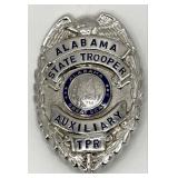 Obsolete Alabama State Trooper Auxiliary TPR Shiel