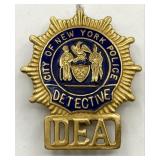 Obsolete City Of New York Police Detective DEA Bad