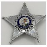 Obsolete Coles County Illinois Deputy Sheriff 5-Po