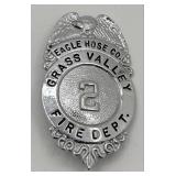 Obsolete Eagle Hose Company Grass Valley Fire Depa