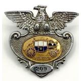 Obsolete Fisher Body Plant Security Officer Hat Ba