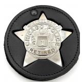Obsolete Retired Chicago Police Patrolman Star Bad
