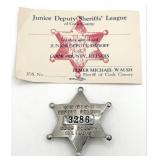 Obsolete Cook County Illinois Junior Deputy Sherif