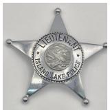 Obsolete C.H. Hanson Island Lake Illinois Police L