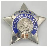 Obsolete Blackinton Schiller Park Illinois Police