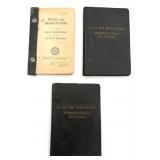 Lot Of Three Vintage City Of Chicago Department Of