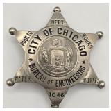 Obsolete C.H. Hanson City Of Chicago Bureau Of Eng
