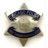 Obsolete 2005 Chicago Police Sesquicentennial Star