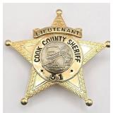 Obsolete Cook County Illinois Sheriff Lieutenant 5