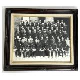 Framed 1897 Police Of The Fifth Precinct Chicago I