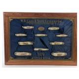 Ltd 2001 Case XX Vintage Bone Mint Set