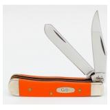 2006 Case XX Orange Micarta Tiny Trapper 102154