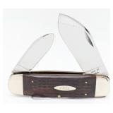1974 Case XX Jigged Wood Elephants Toe Knife 6250