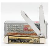 2022 Case XX For God & Country Natural Bone Trappe