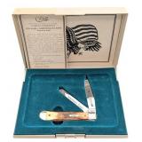 1992 Case XX American Eagle Wildlife Series Stag T