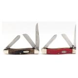 1991 & 2005 Case XX Synth Red & Jigged Bone Medium