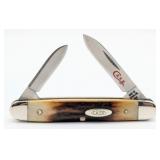 1978 Case XX Red Letter Stag Pen Senator Knife 527