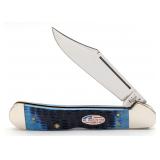 2015 Case XX Flag Shield Caribbean Blue Bone Coppe