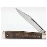 1920-40 Case Tested XX Green Bone Long Pull Cheeta