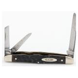 1920-40 Case Tested XX Green Bone Swell Center Con