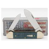 2019 Case XX Turquoise Curly Maple Canoe Knife 721