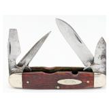 1940-64 Case XX Red Bone Scout Knife 6445R