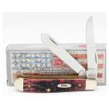 2021 Case XX Crimson Red Bone Mini Trapper 6207 w/