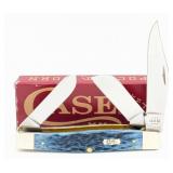 2024 Case XX Worn Mediterranean Blue Bone Large St