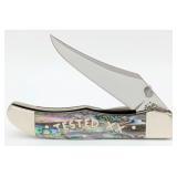 2003 Case XX Tested XX Abalone Mid Folding Hunter