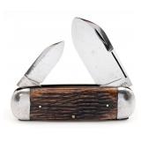 1900-1910 Case Brother's Sawcut Bone Long Pull Ele