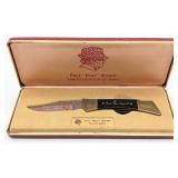 Ltd 1982 Case XX Paul 'Bear' Bryant Slick Black