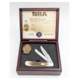 2004 Case XX NRA Life Member Amber Bone Trapper 62